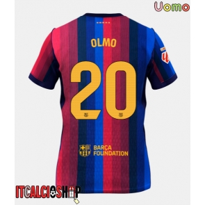 Barcelona Dani Olmo #20 Prima Maglia 2026-27 Manica Corta